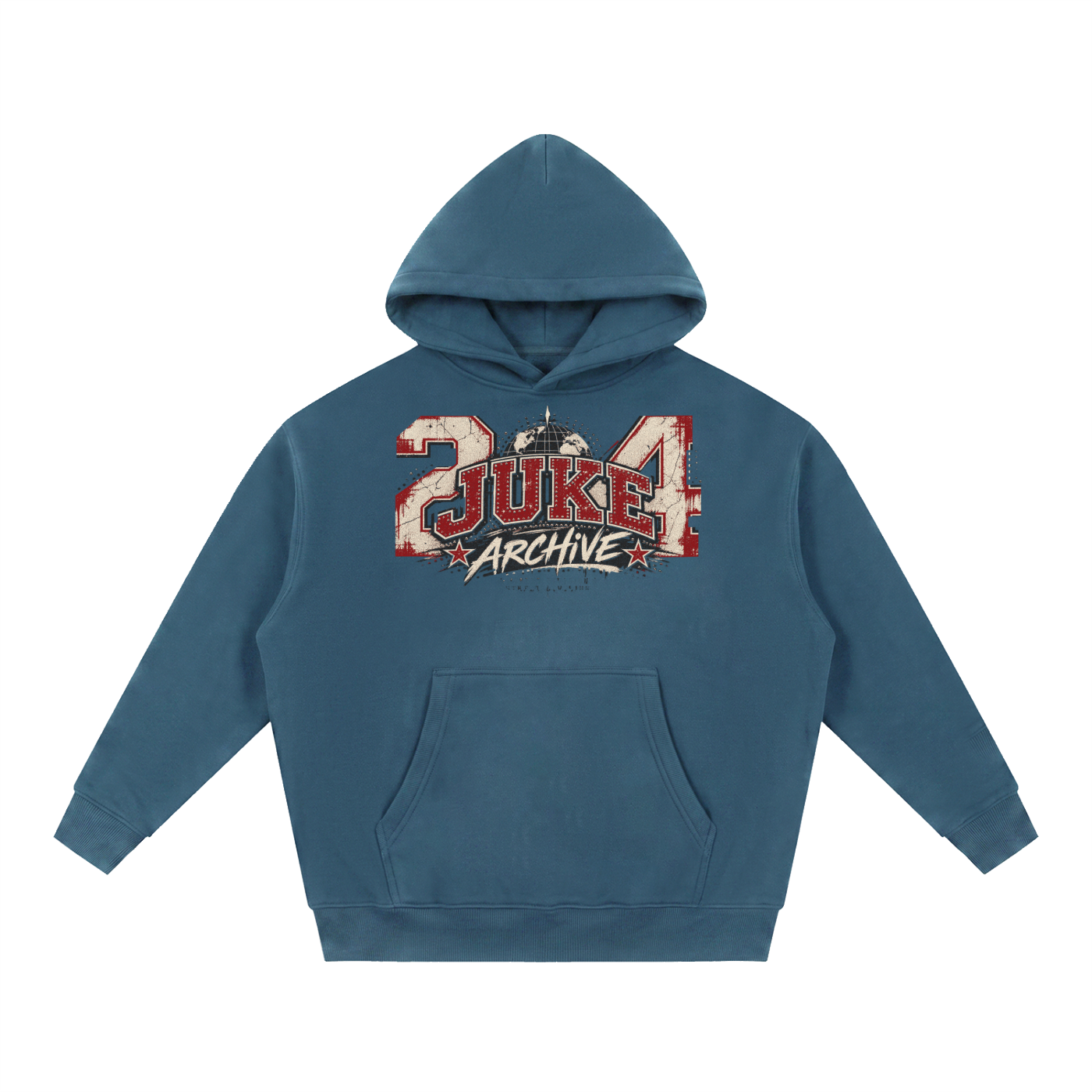 Essential Oversized Boxy Fit Fleece Hoodie