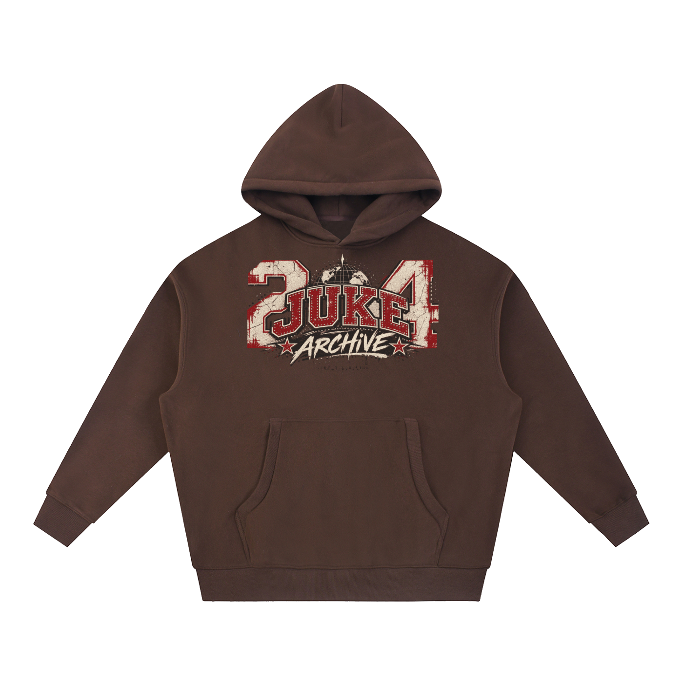 Essential Oversized Boxy Fit Fleece Hoodie