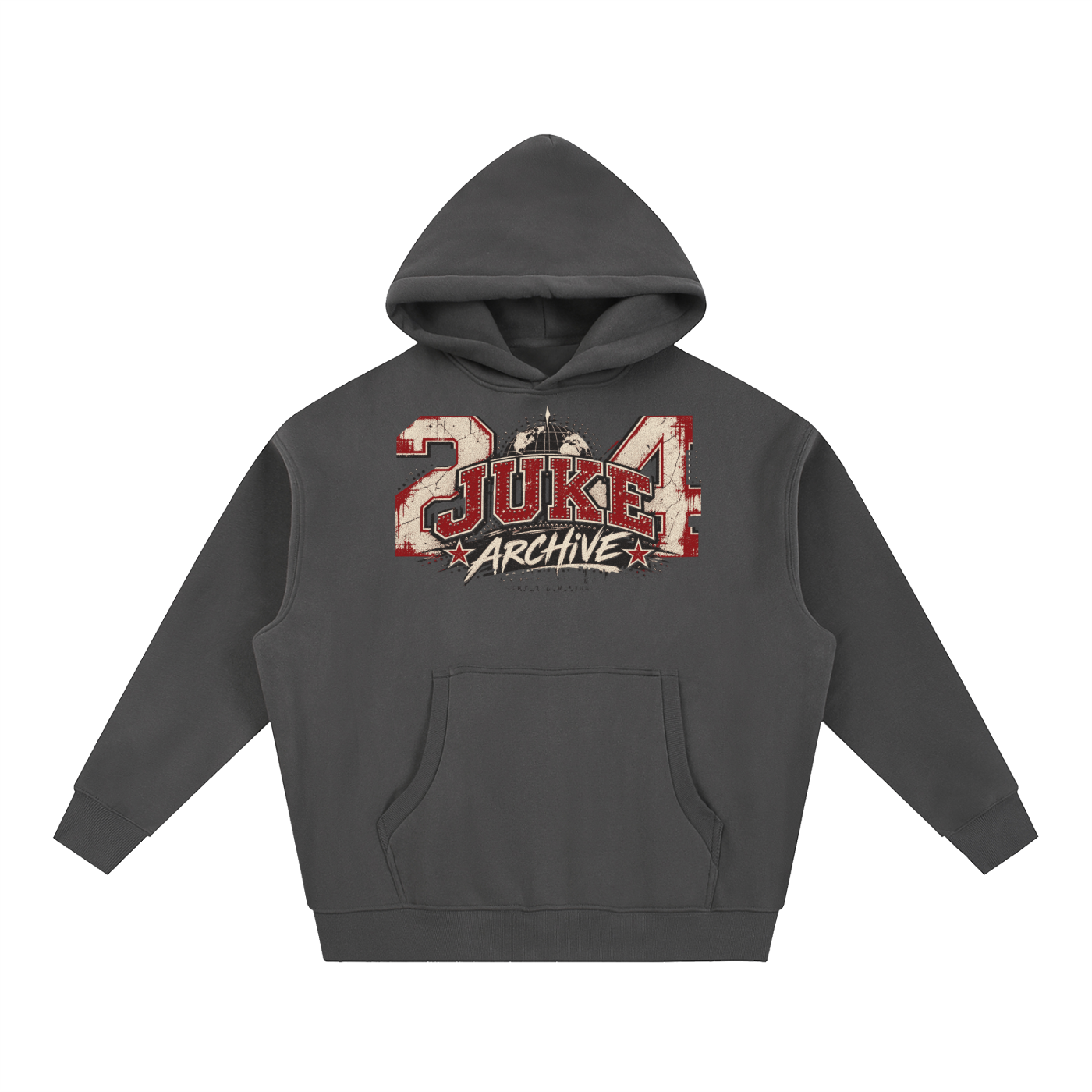 Essential Oversized Boxy Fit Fleece Hoodie