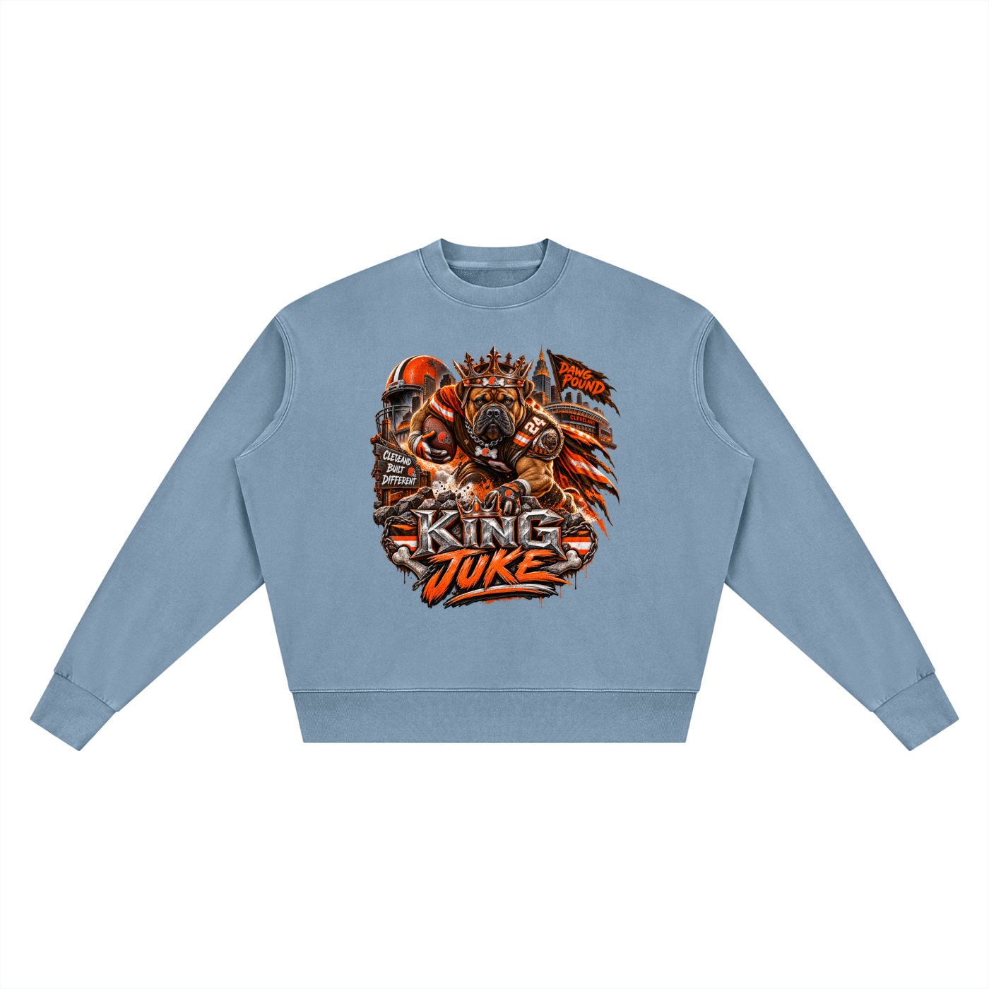 Unisex Vintage Wash Crewneck Sweatshirt