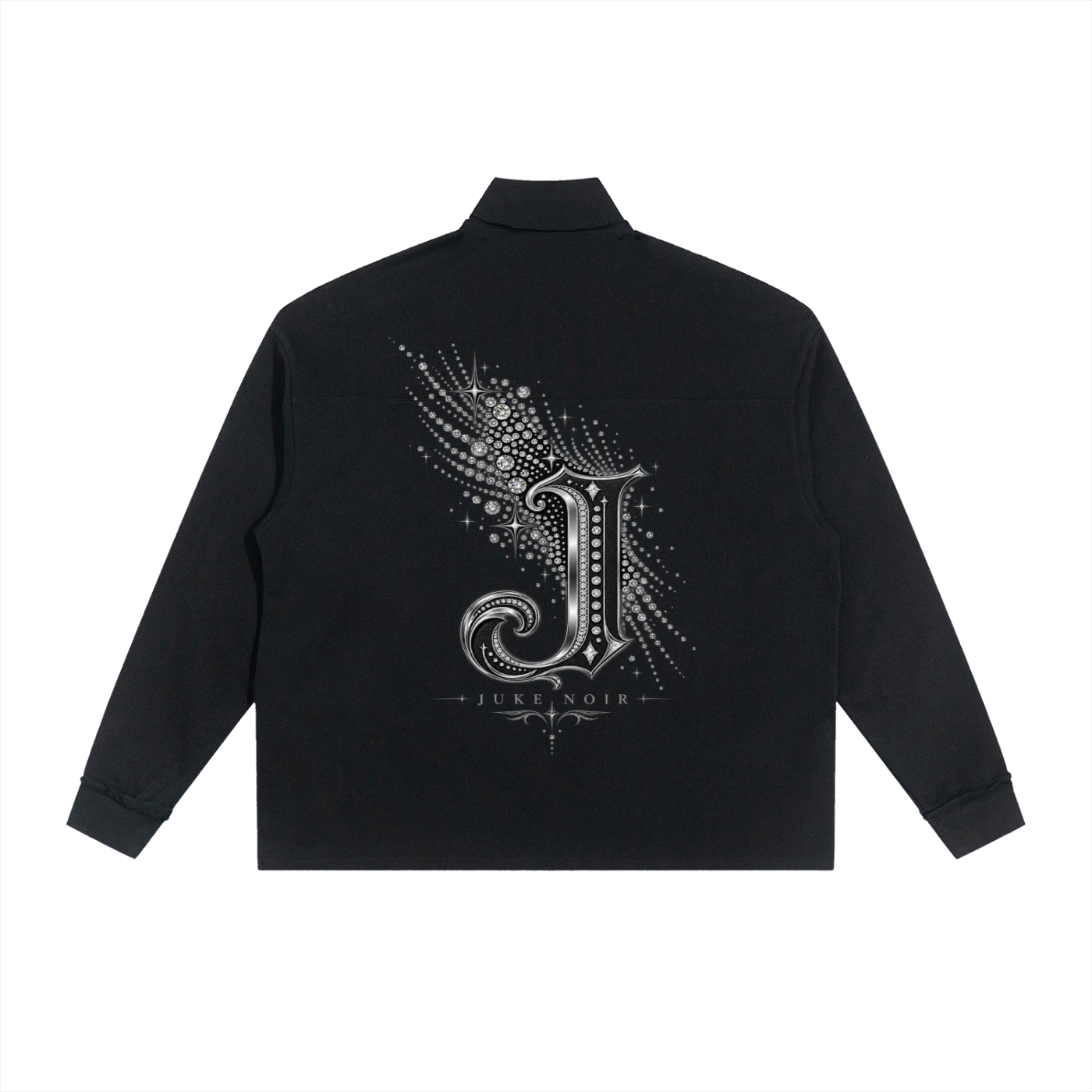 Half-Zip Rolled Edge Fleece Sweatshirt