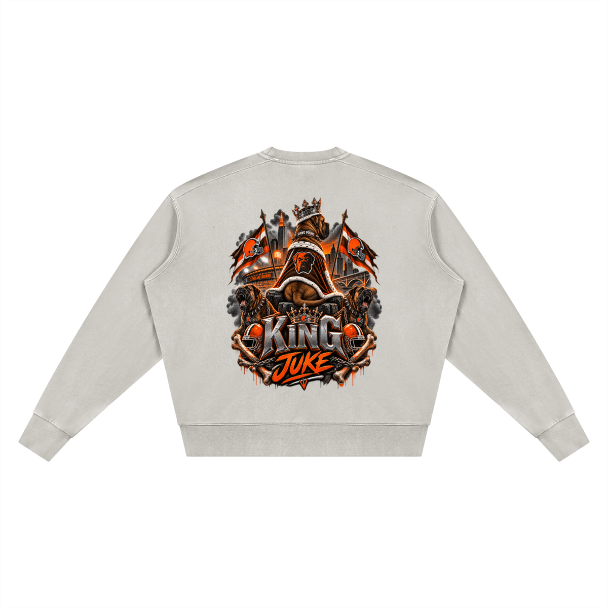 Unisex Vintage Wash Crewneck Sweatshirt
