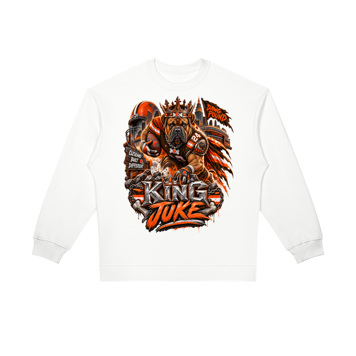 Unisex Oversized Crewneck Sweatshirt