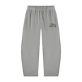 Unisex Vintage Washed Barrel Leg Sweatpants