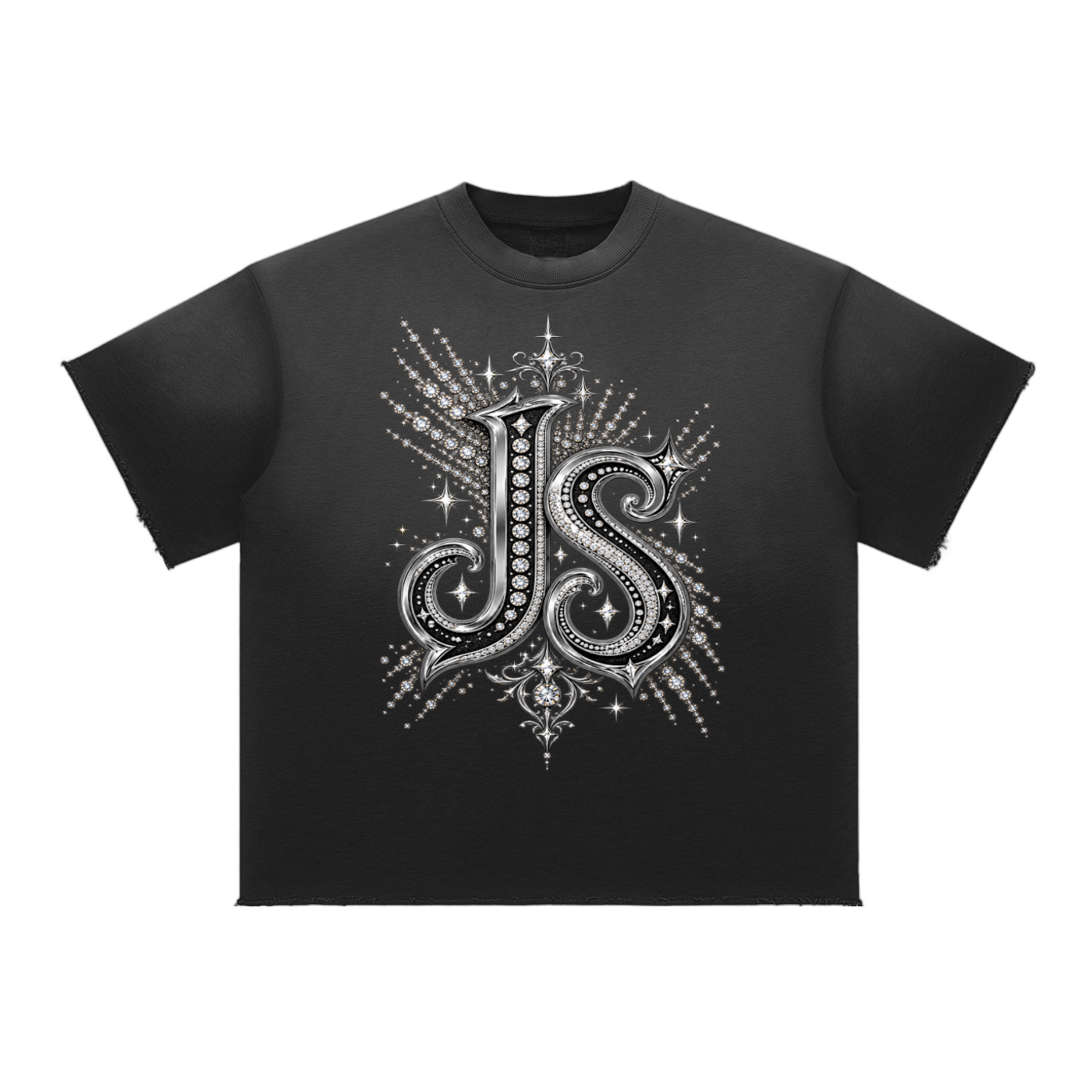 Sun Fade Raw Edge T-Shirt