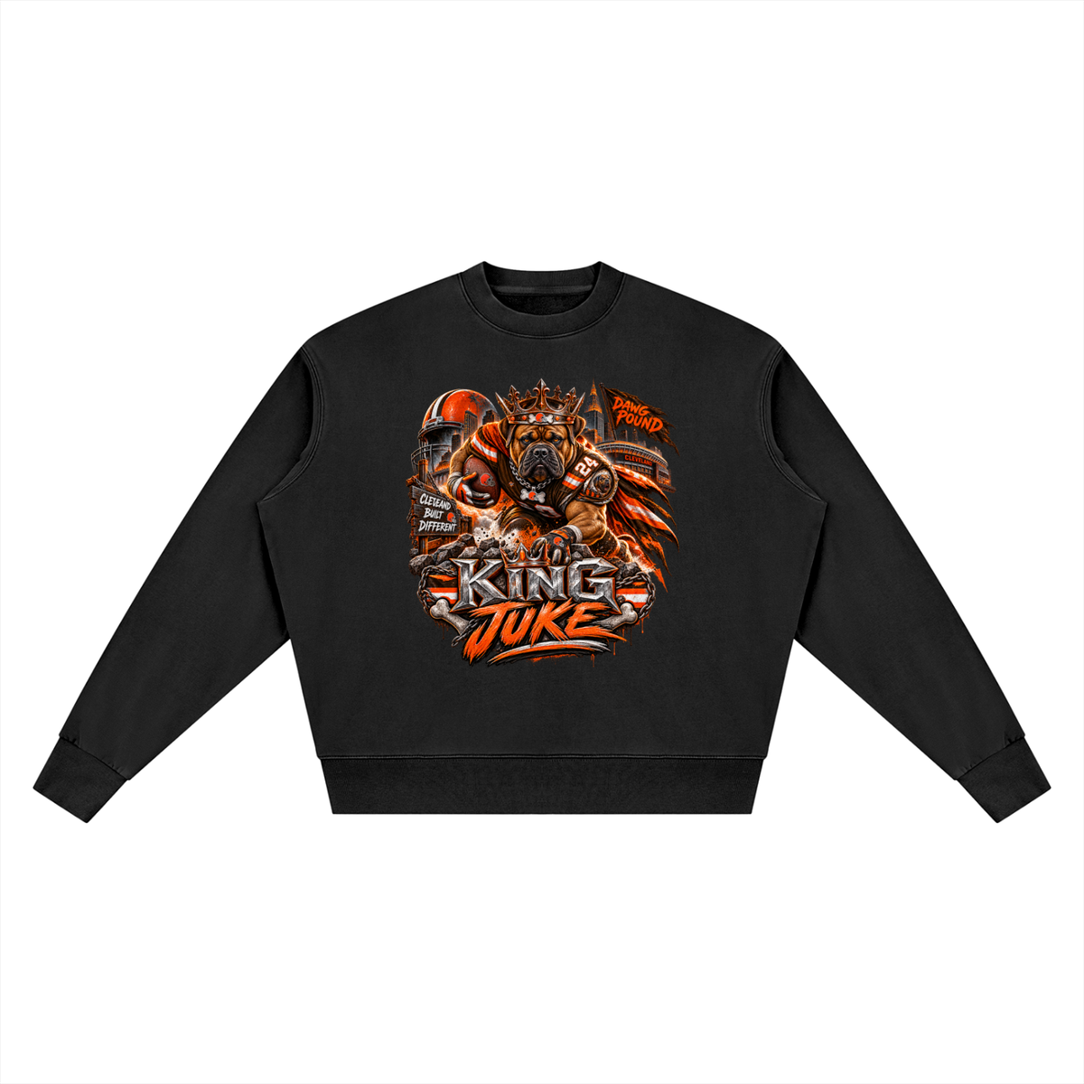 Unisex Vintage Wash Crewneck Sweatshirt
