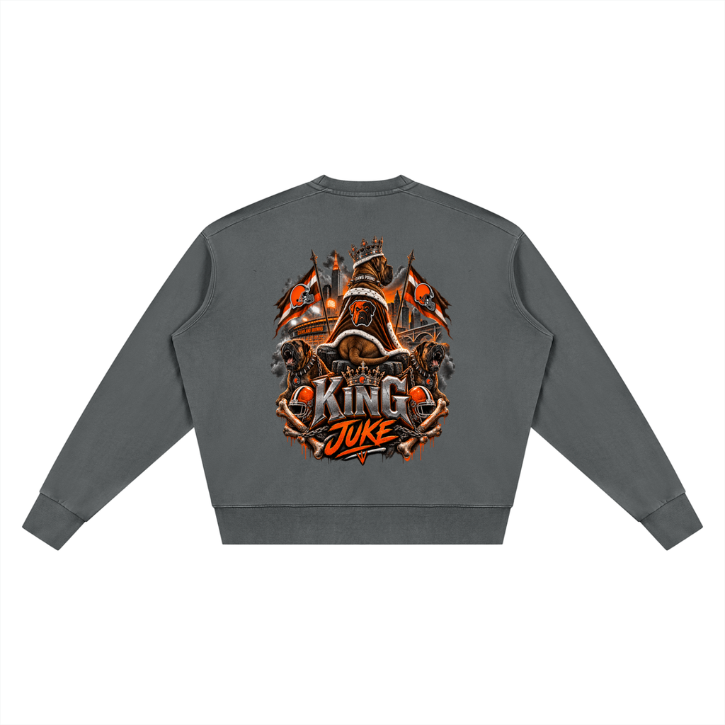 Unisex Vintage Wash Crewneck Sweatshirt