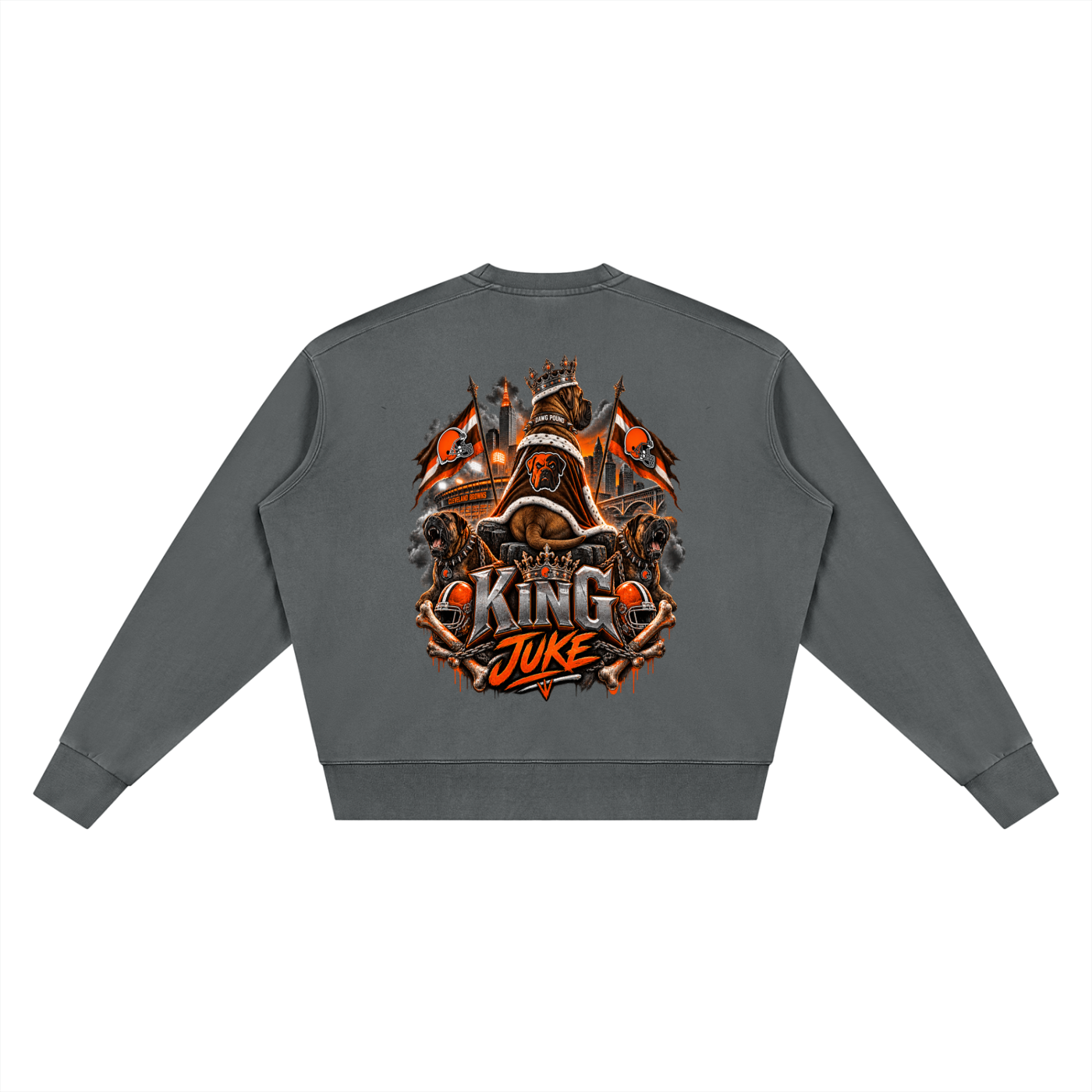 Unisex Vintage Wash Crewneck Sweatshirt