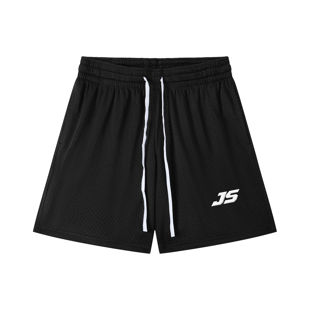 Mesh Drawstring Shorts
