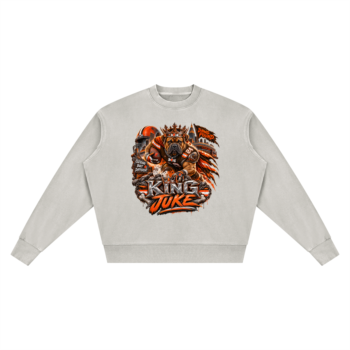 Unisex Vintage Wash Crewneck Sweatshirt