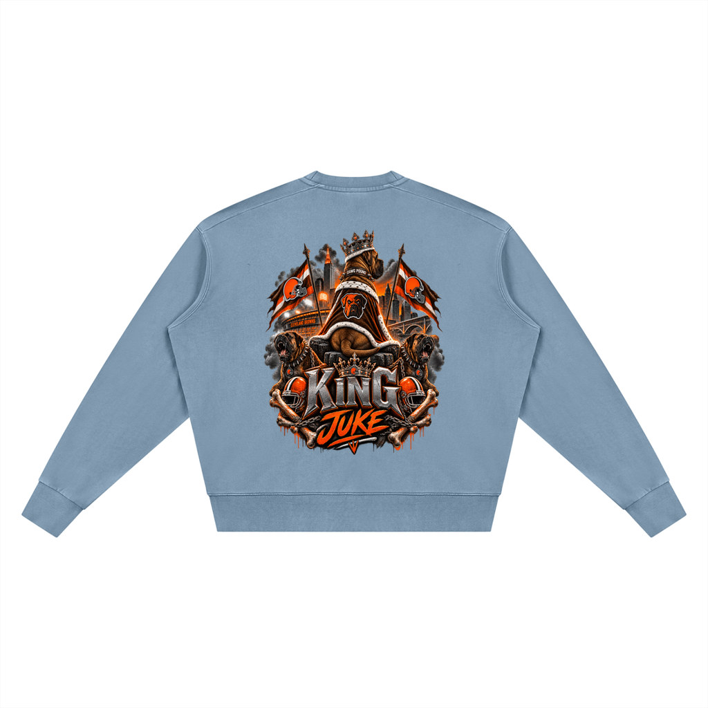 Unisex Vintage Wash Crewneck Sweatshirt