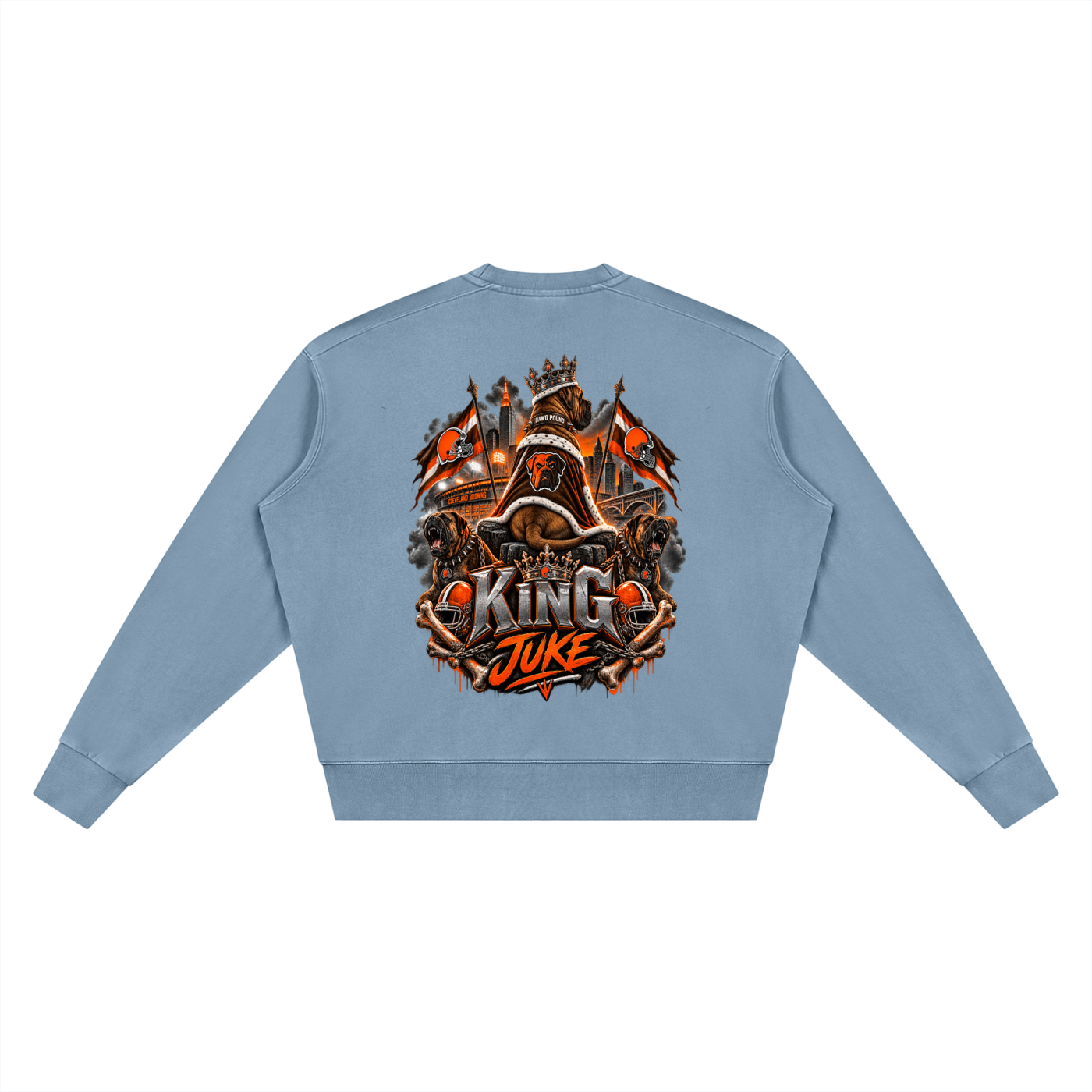 Unisex Vintage Wash Crewneck Sweatshirt