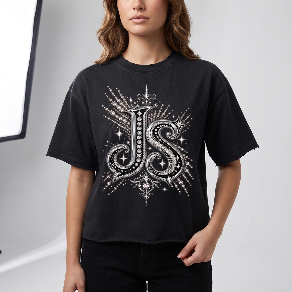 Model wearing the JUKE Sun Fade Raw Edge T-Shirt, studio shot